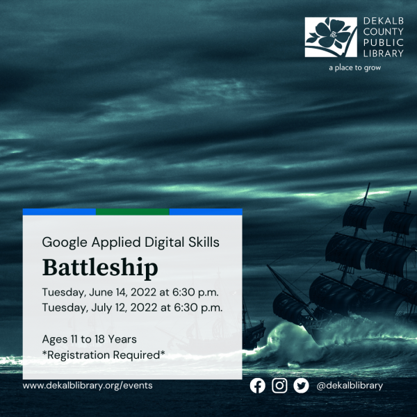 Image for event: Google Applied Digital Skills : Battleship