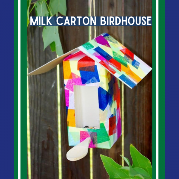 Image for event: Milk Carton Birdhouses