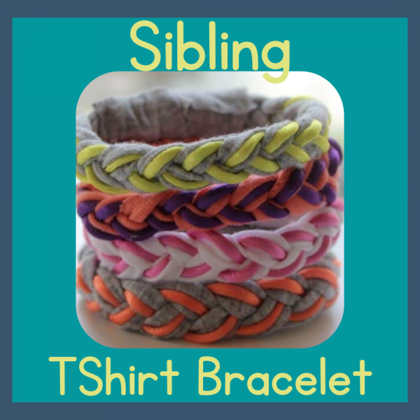 Image for event: Sibling T-Shirt Bracelet