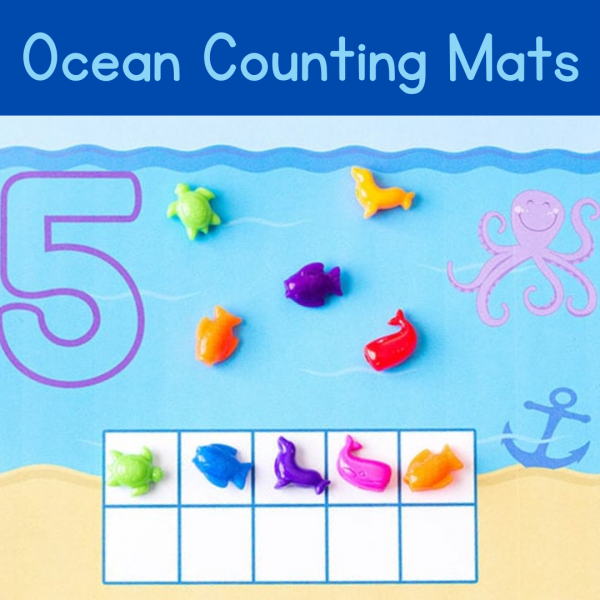 Image for event: Ocean Counting Mats