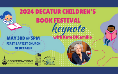 Image for event: Decatur Children's Book Festival Keynote with Kate DiCamillo