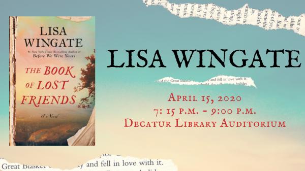 Image for event: Lisa Wingate - The Book of Lost Friends
