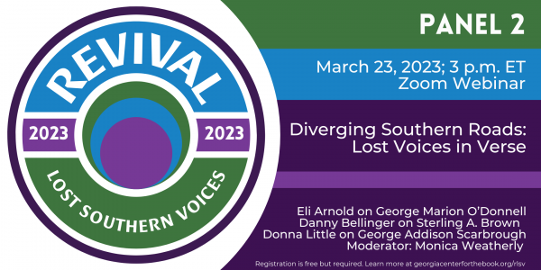 Image for event: Diverging Southern Roads: Lost Voices in Verse