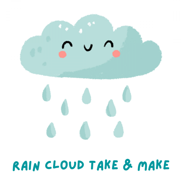 Image for event: Take &amp; Make Rain Cloud Craft