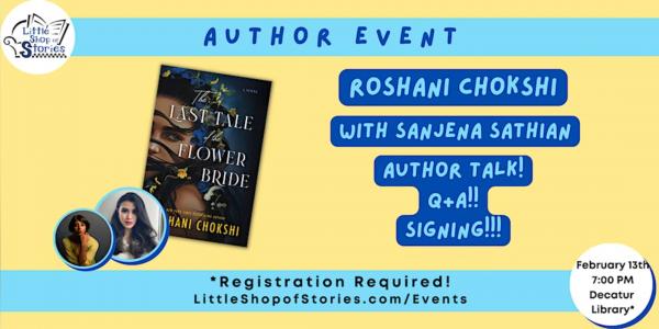 Image for event: Roshani Chokshi with Sanjena Sathian