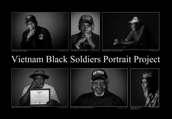 Image for event: Art Exhibit: Vietnam Black Soldiers Portrait Project 