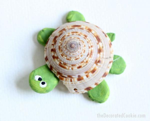 Image for event: Seashell Ocean Animals Craft